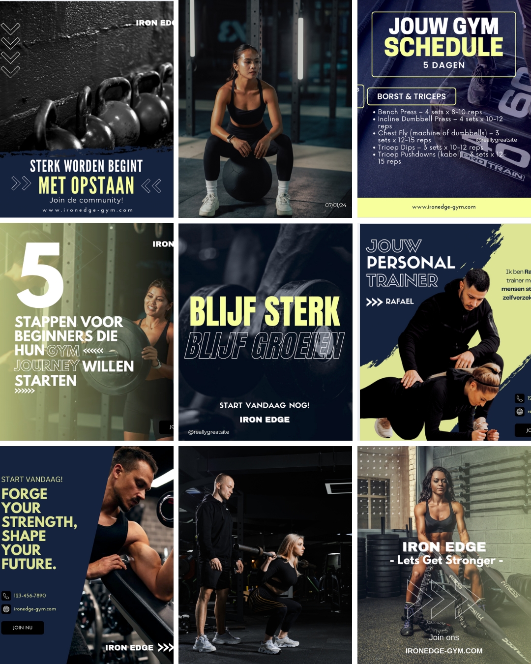 professionele Instagram content