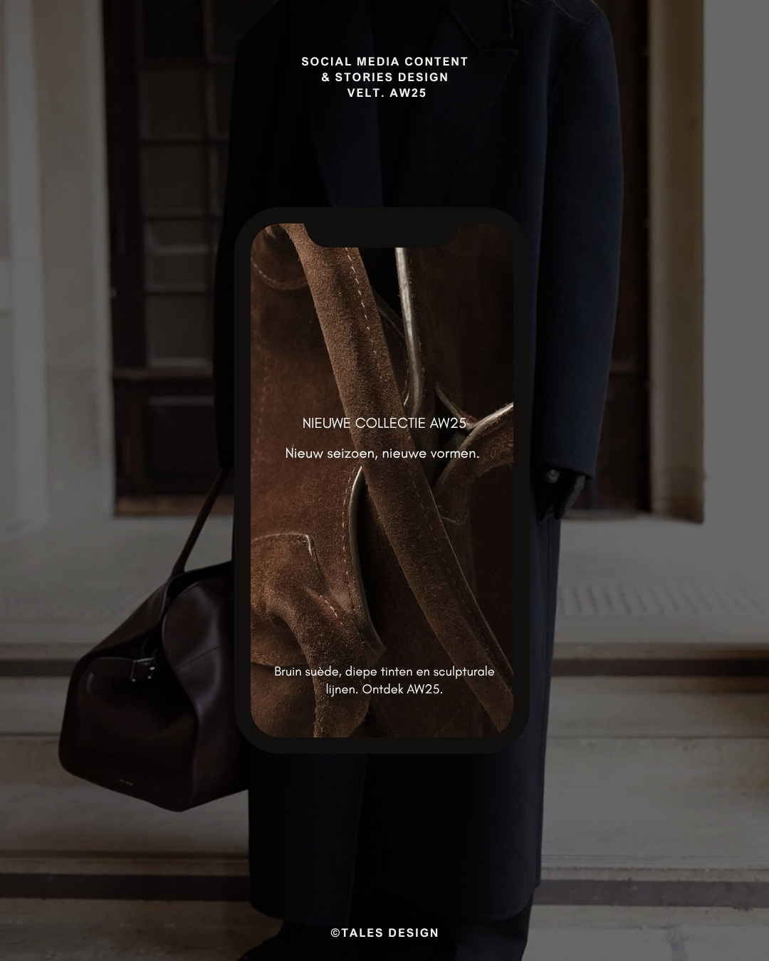 Social media beheer stories Social media content Stories design VELT. AW25